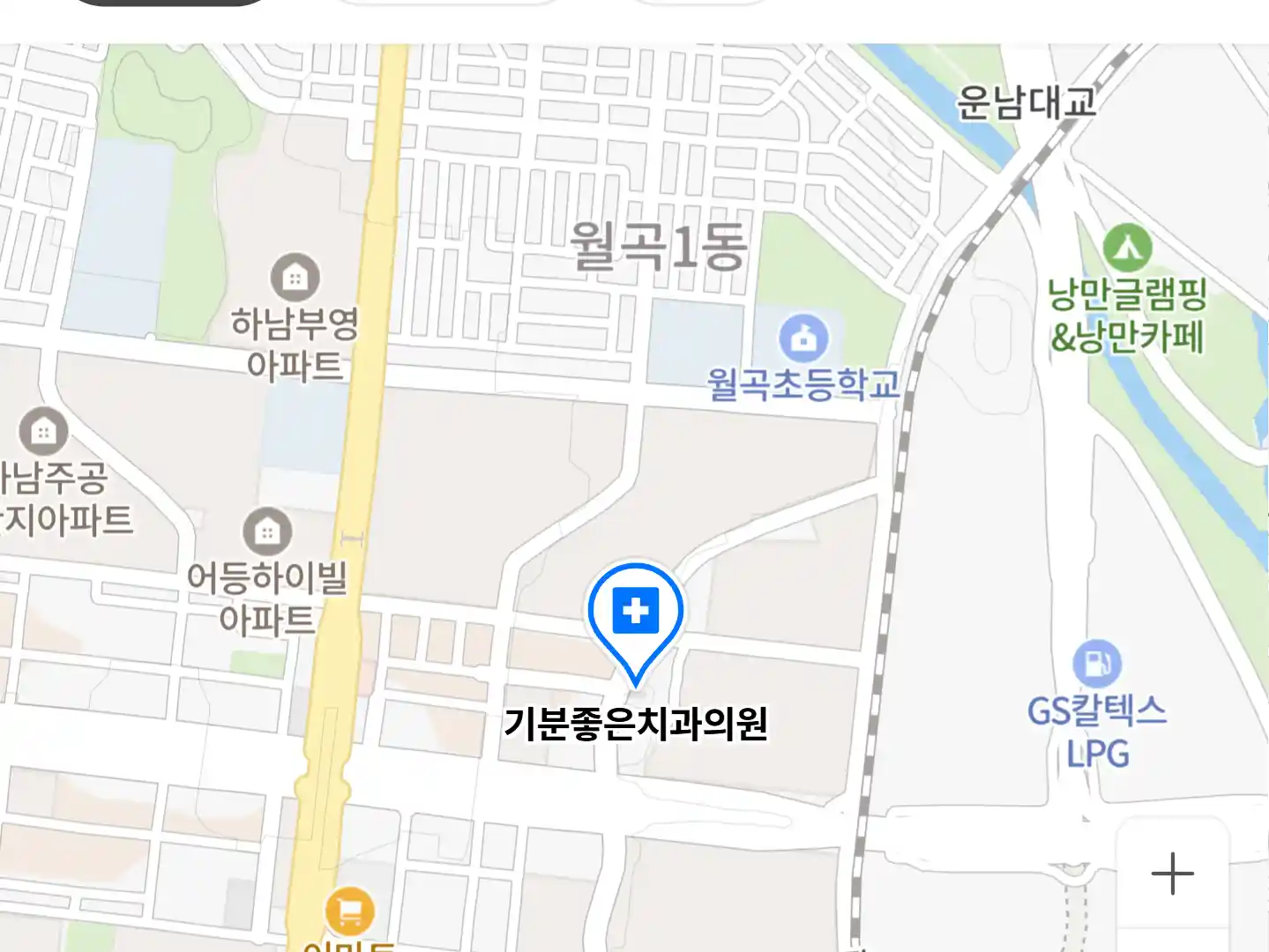 기분좋은치과의원 위치