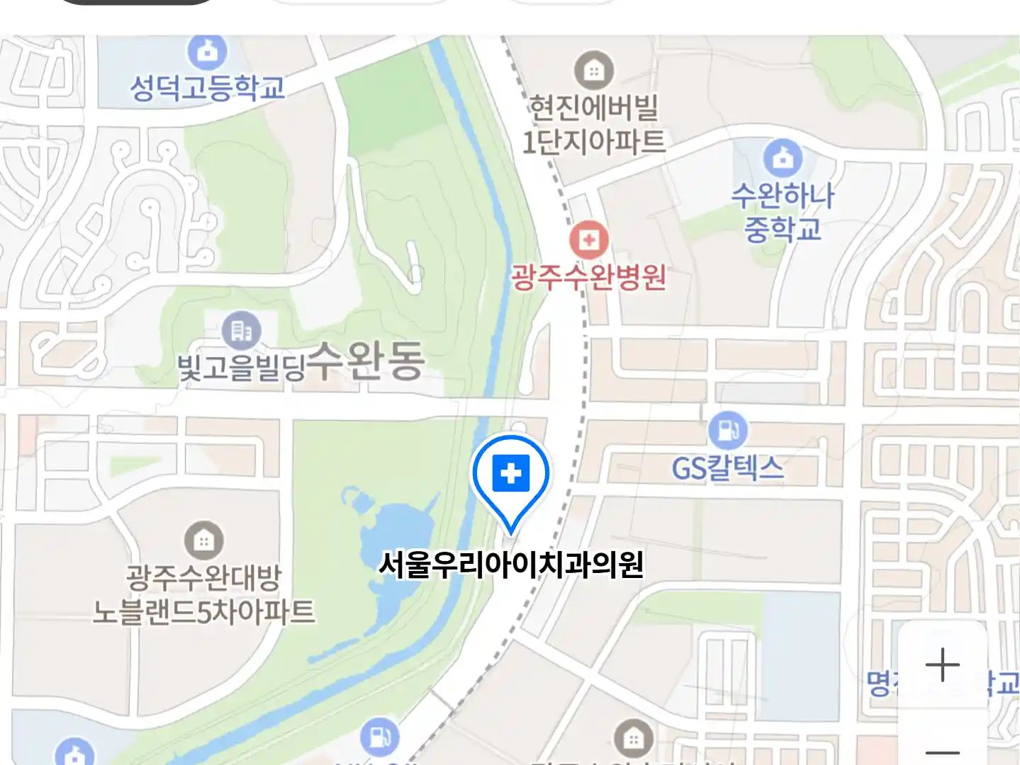 서울우리아이치과의원 위치