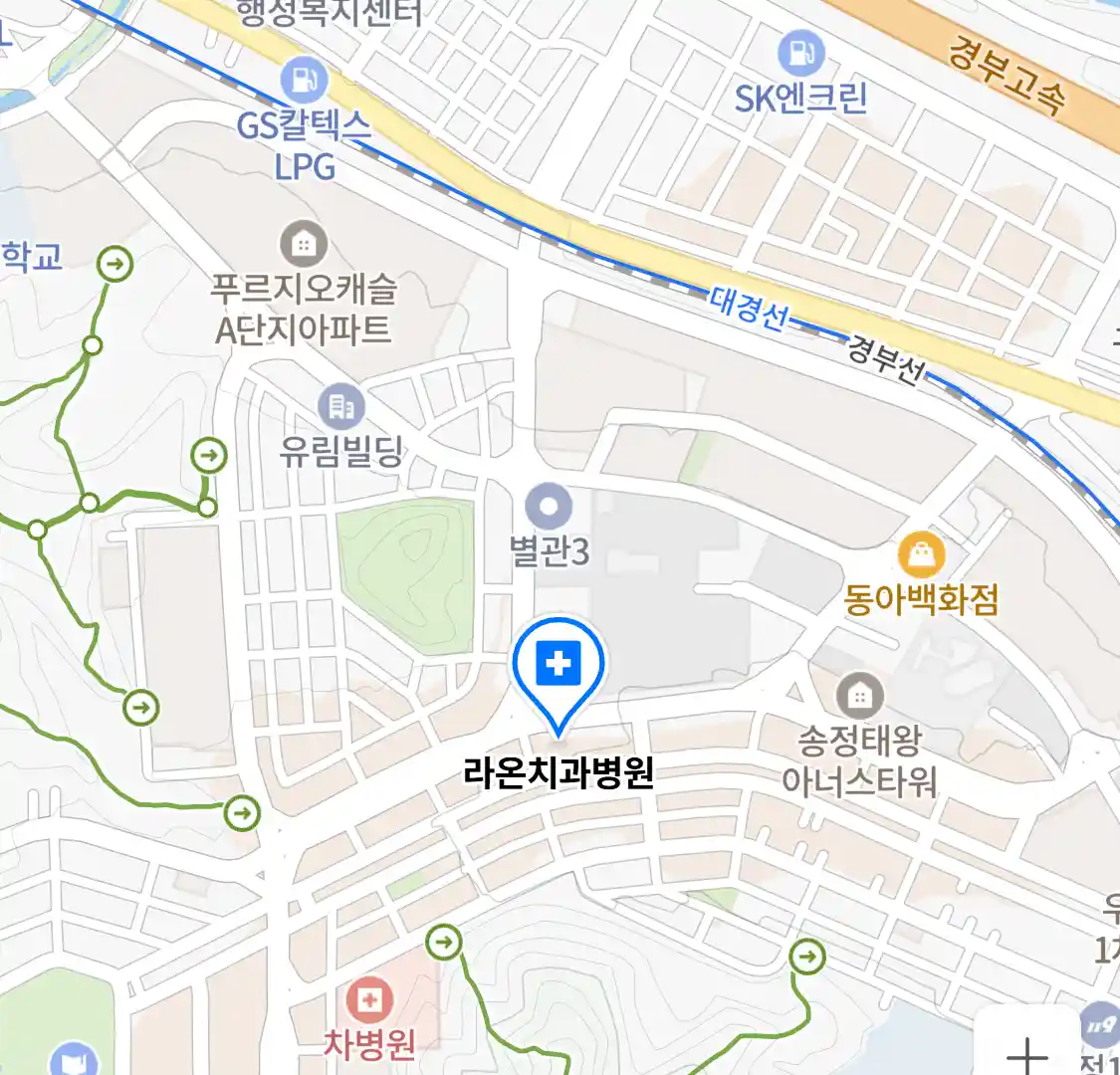 라온치과병원 위치