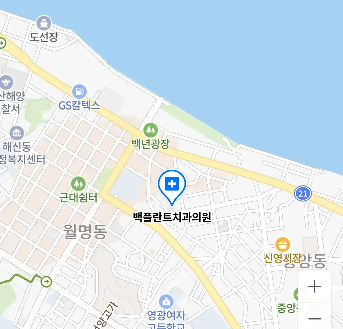 백플란트치과의원 위치