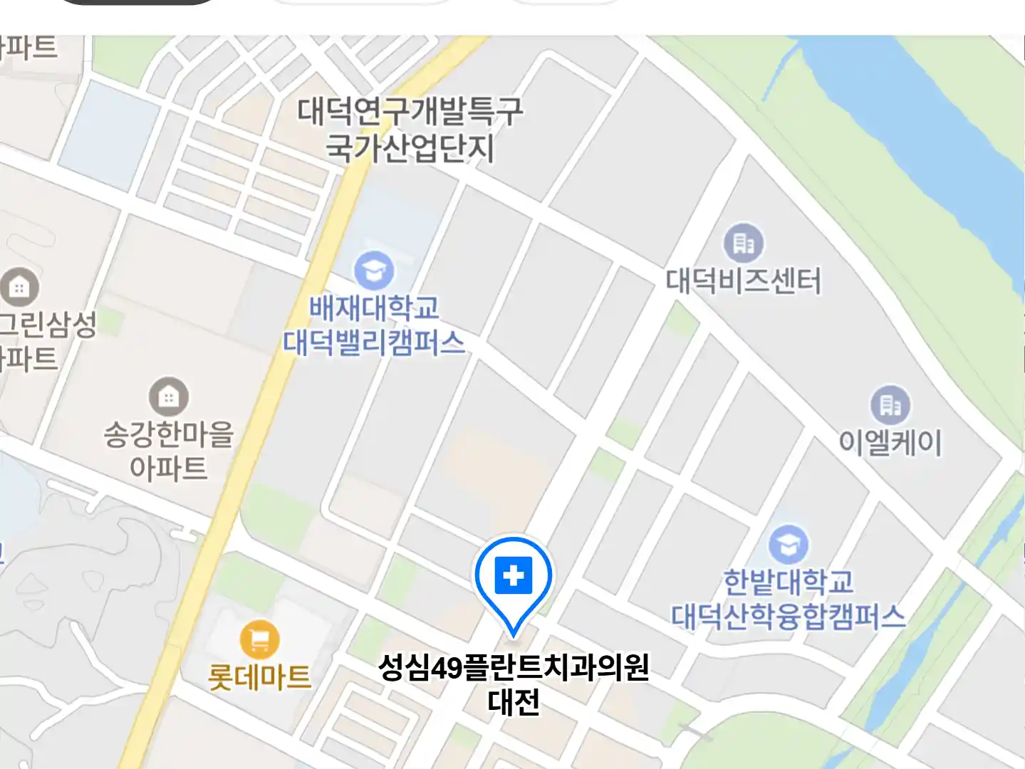 성심49플란트치과의원 대전 위치