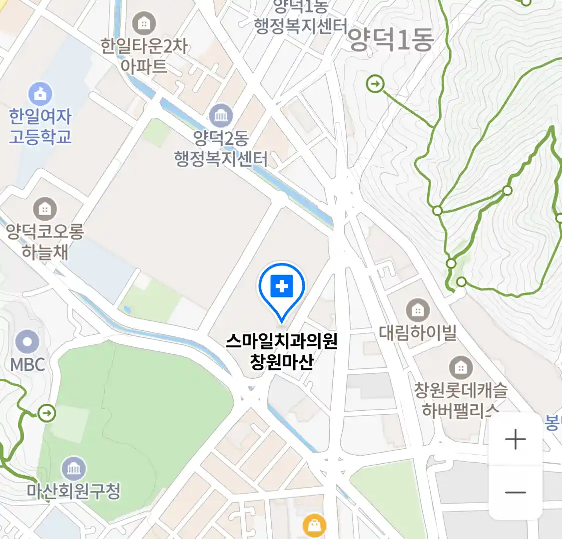 스마일치과의원 창원마산 위치