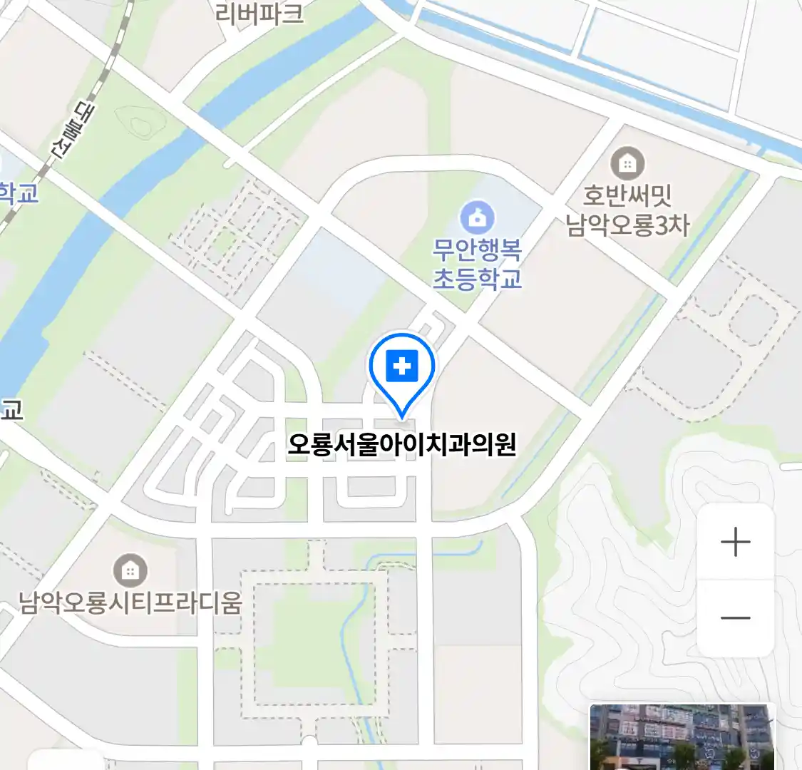 오룡서울아이치과의원 위치