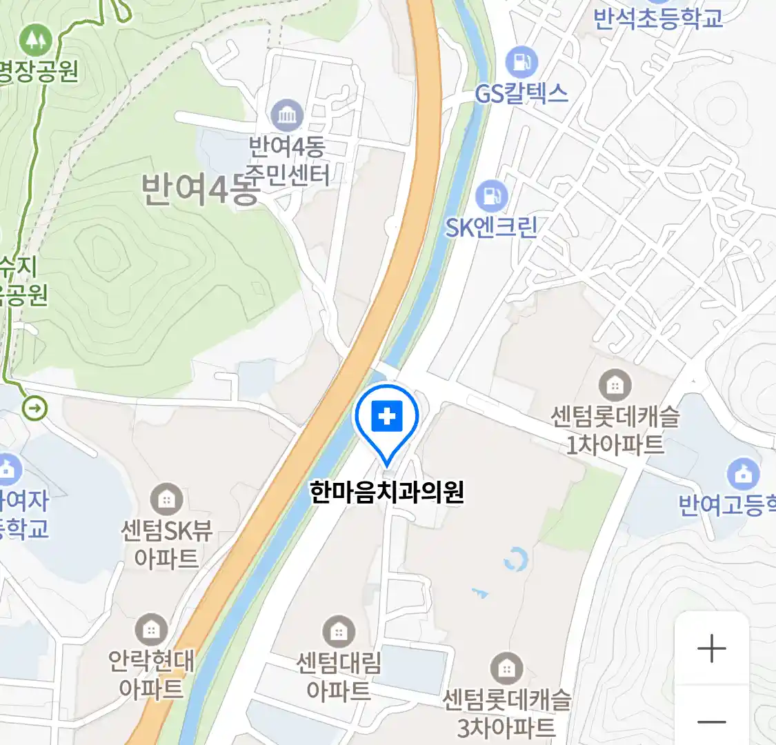 한마음치과의원 위치
