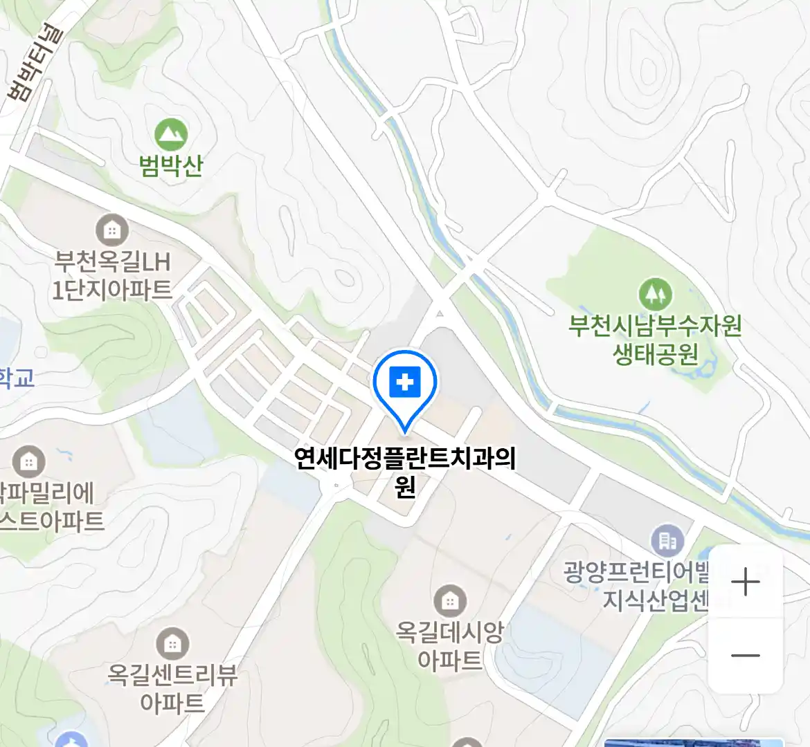 연세다정플란트치과의원 위치