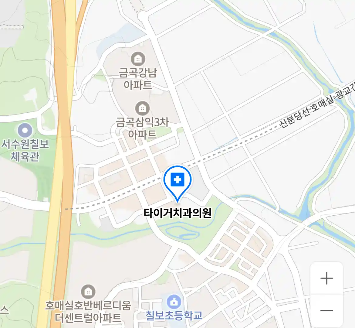 타이거치과의원 위치