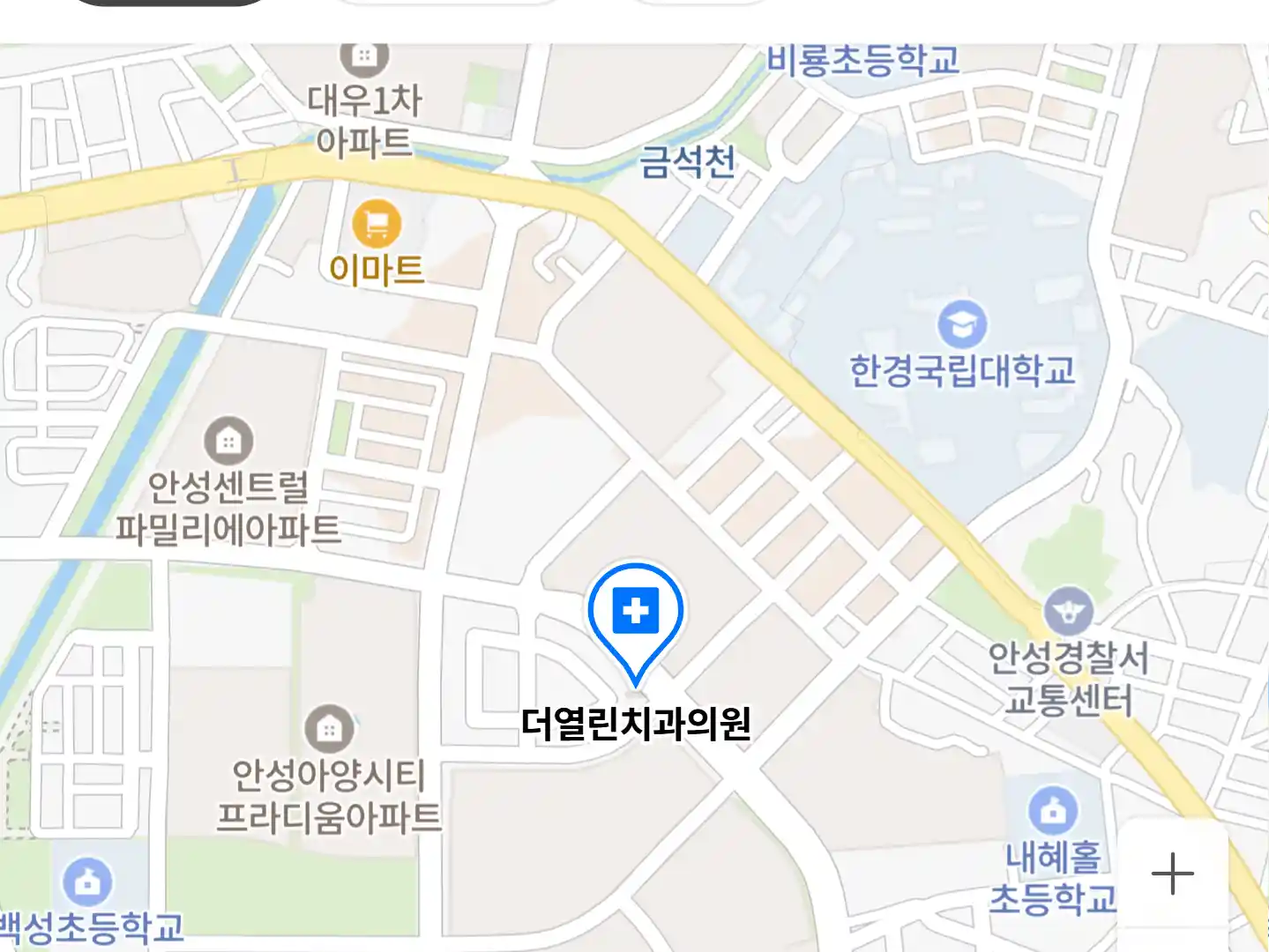더열린치과의원 위치