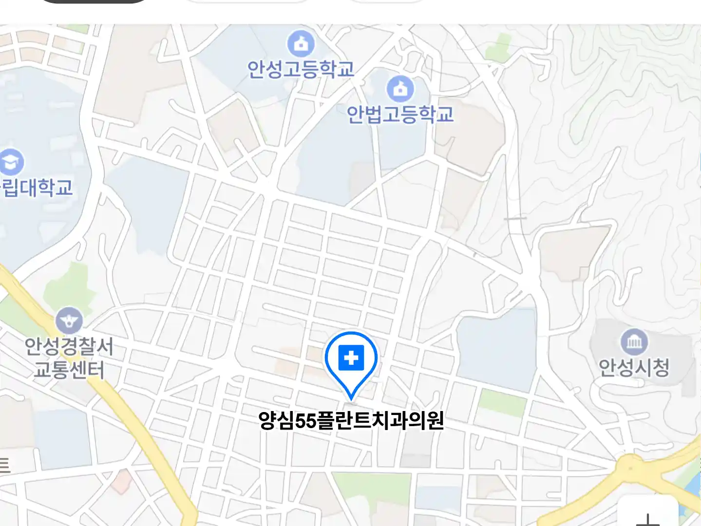 양심55플란트치과의원 위치