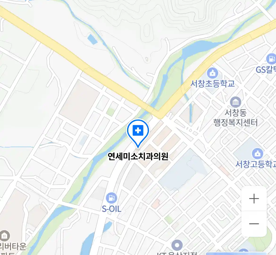 연세미소치과의원 위치