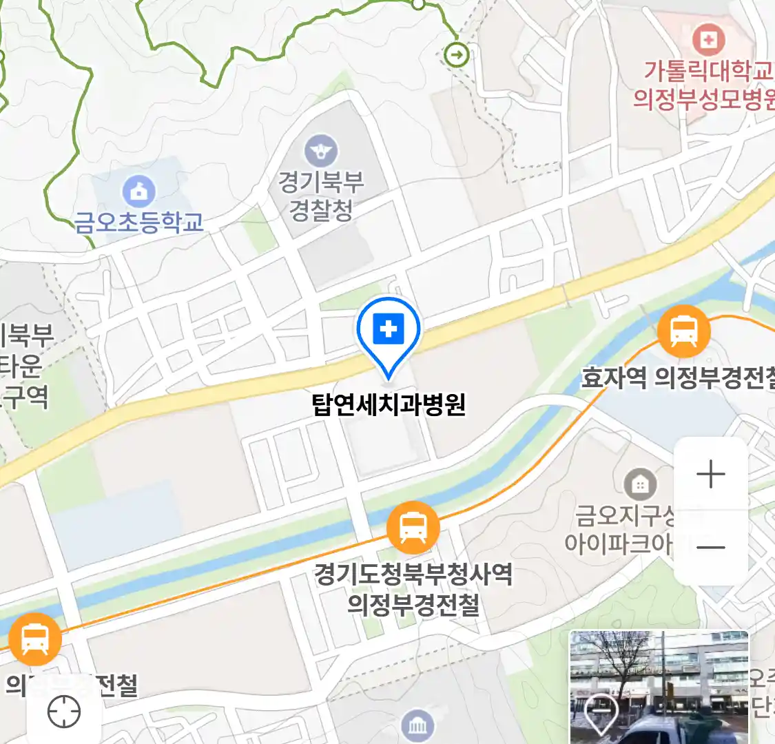 탑연세치과병원 위치