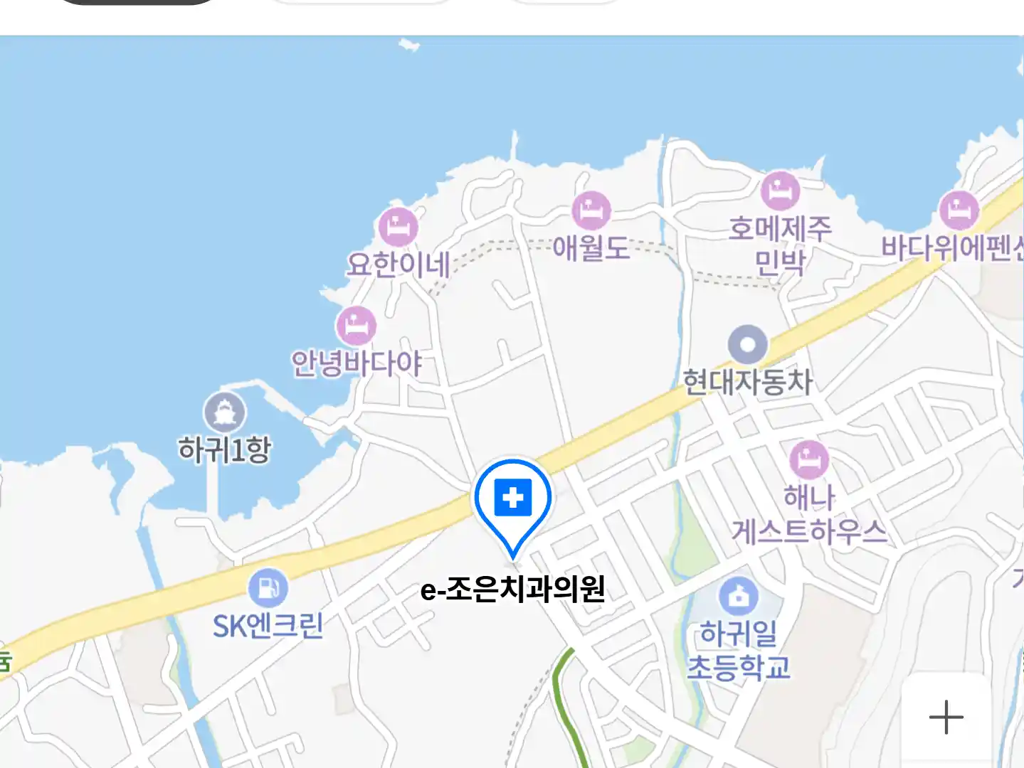 e-조은치과의원 위치