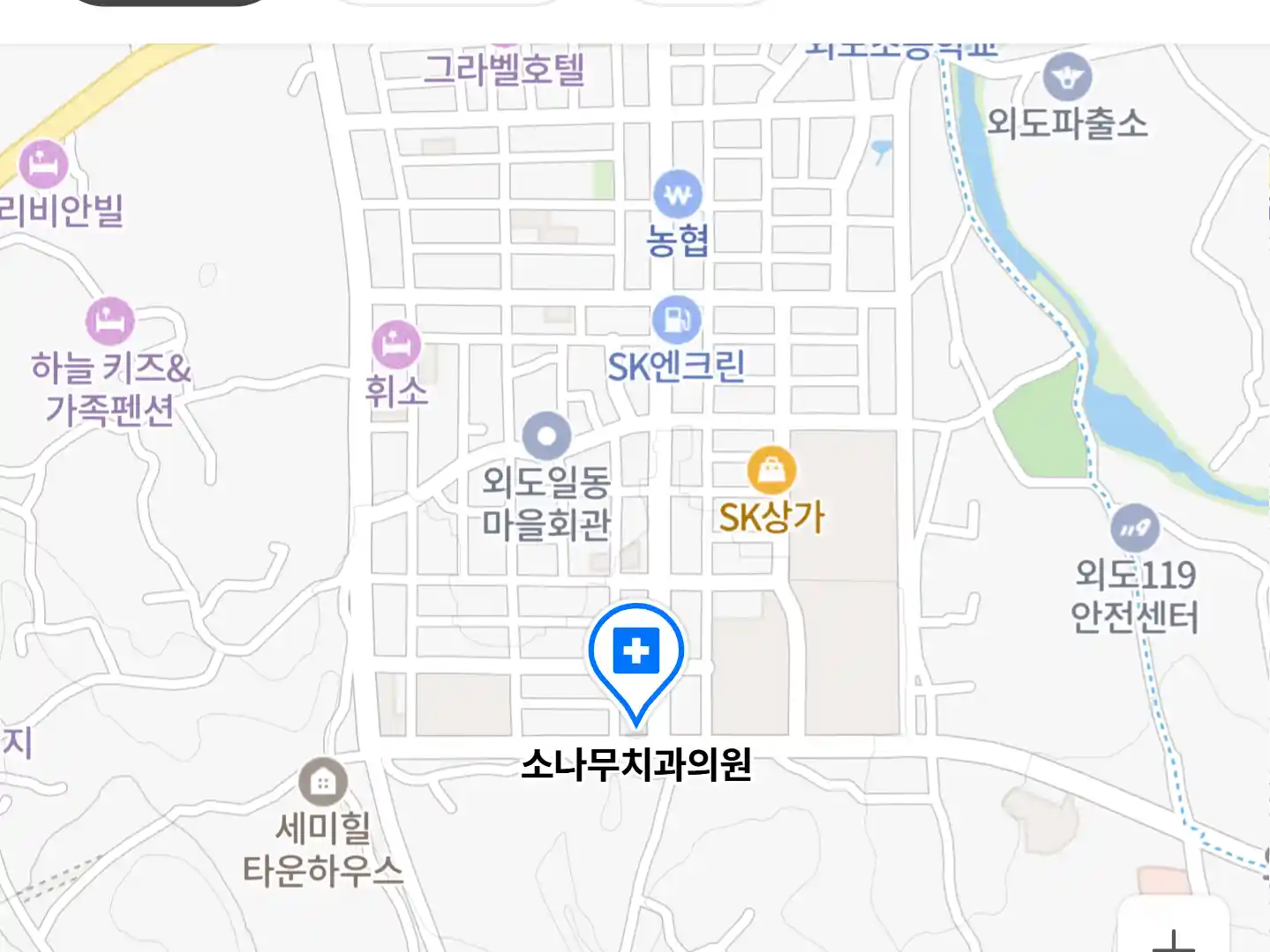 소나무치과의원 위치
