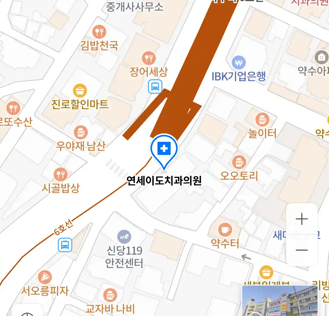 연세이도치과의원 위치
