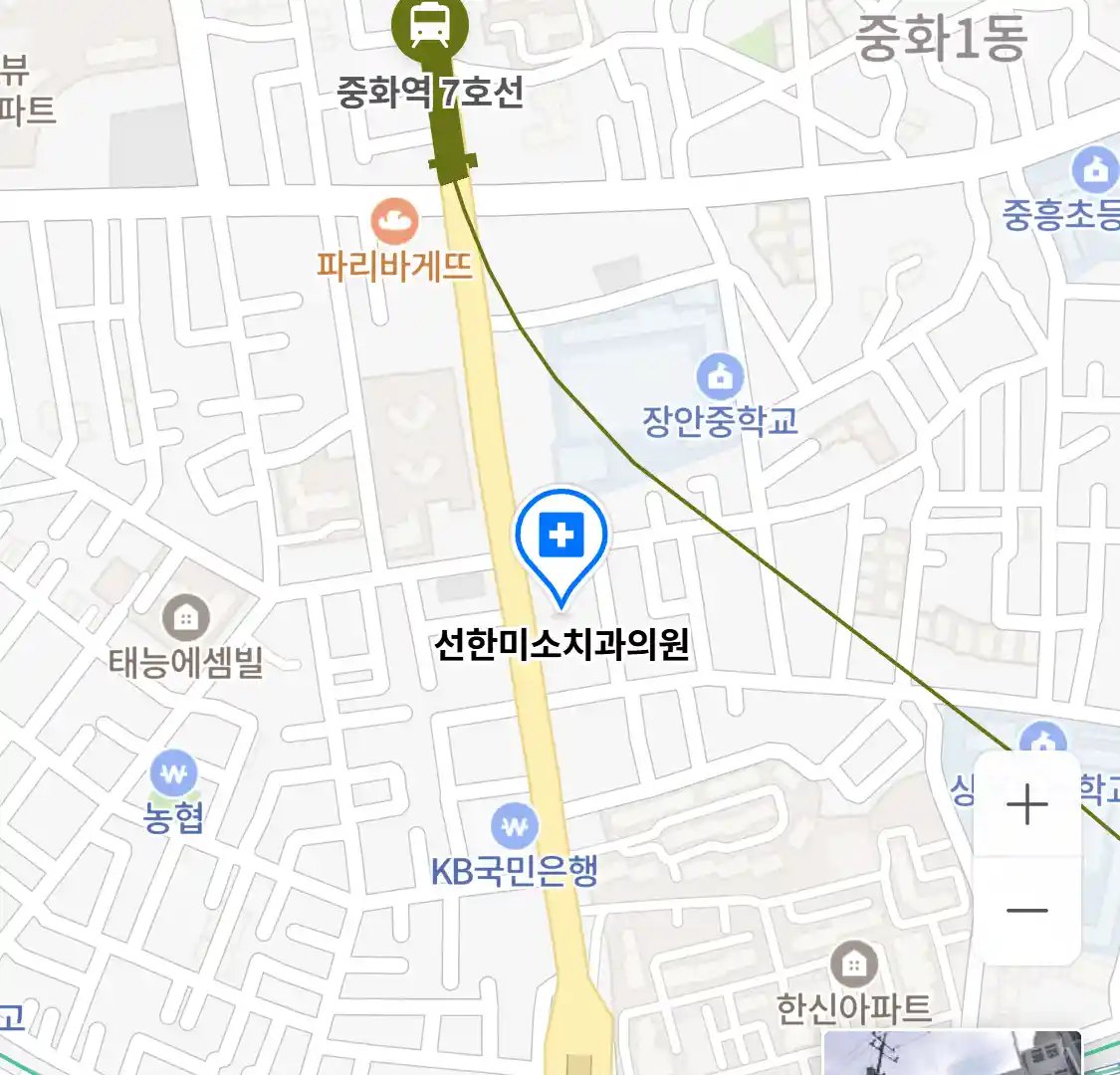 선한미소치과의원 위치