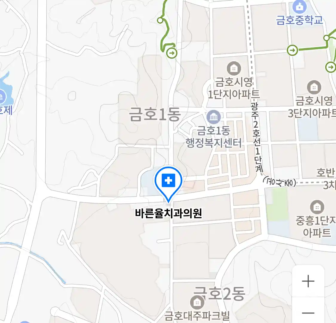 바른율치과의원 위치