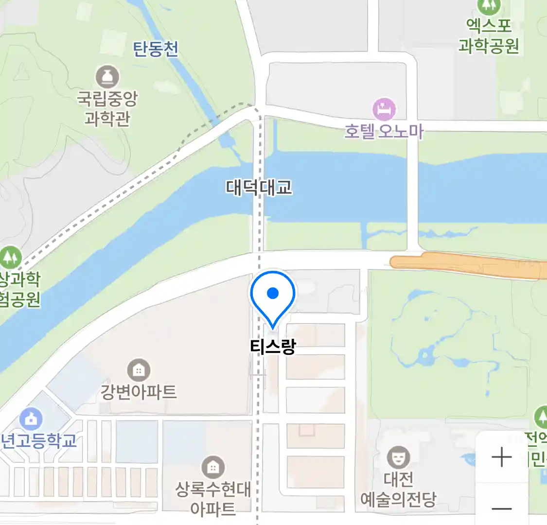 티스랑 위치