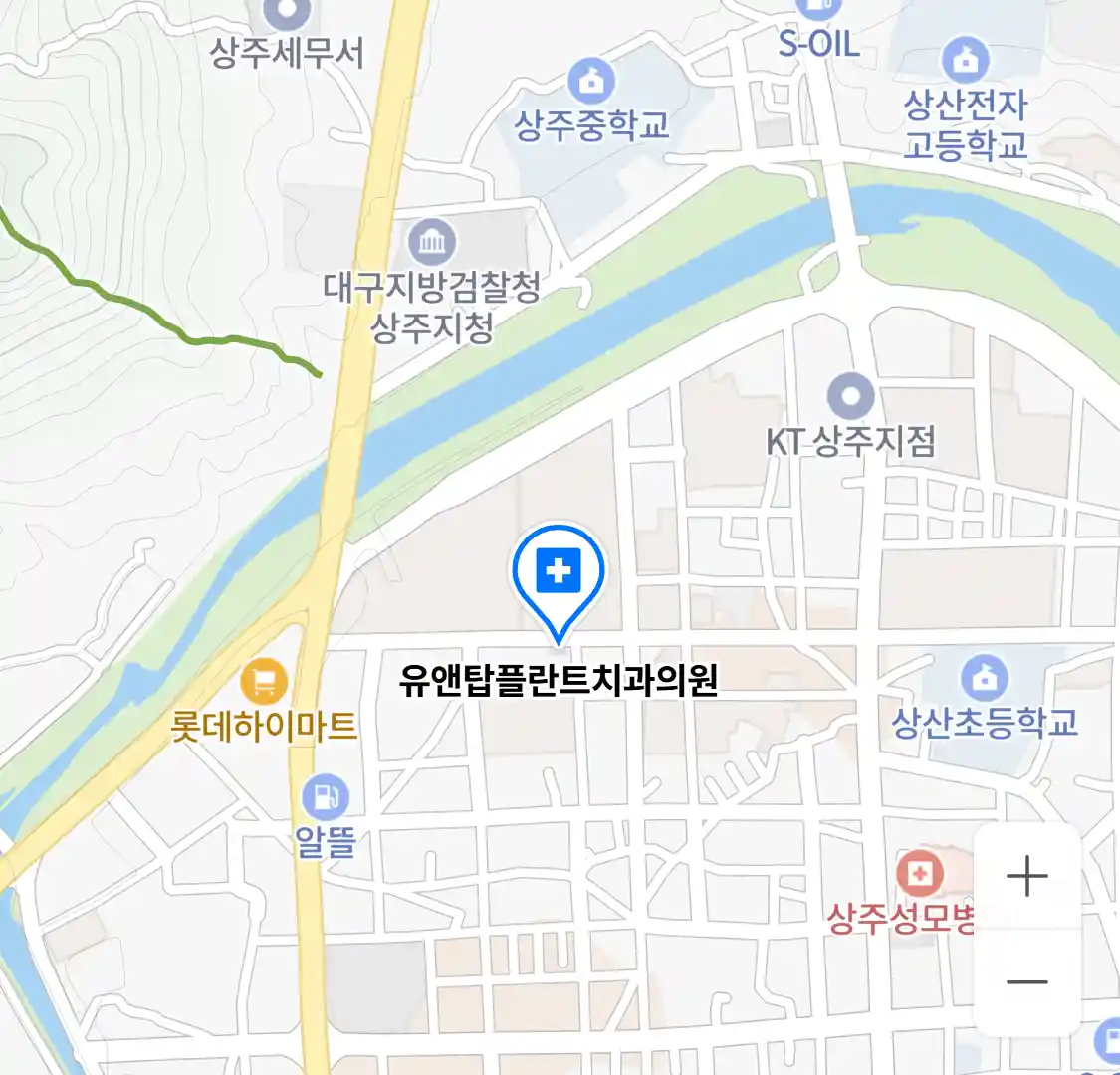 유앤탑플란트치과의원 위치