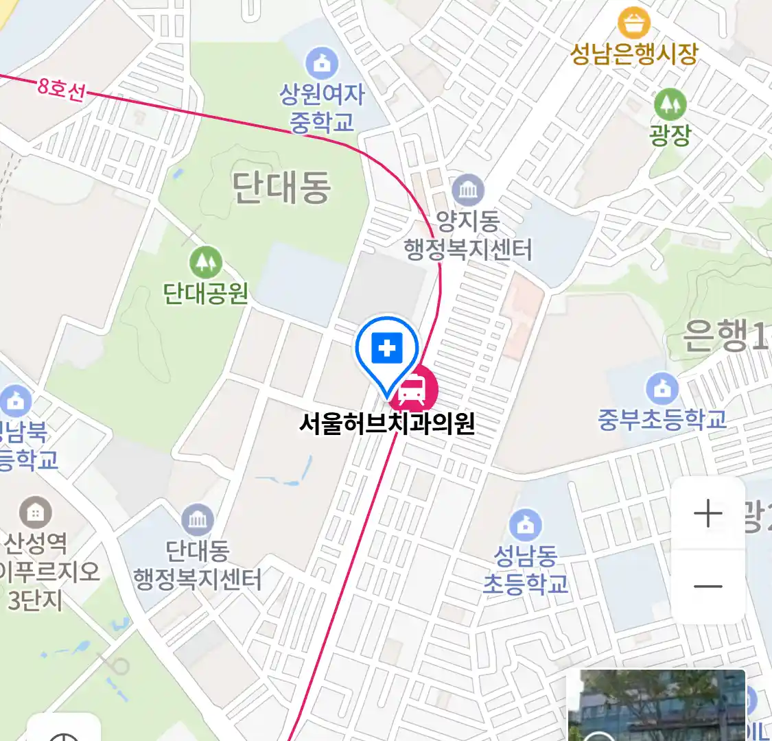 서울허브치과의원 위치