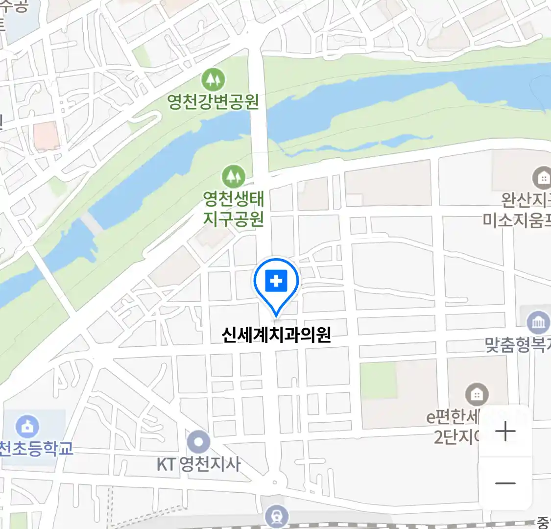 신세계치과의원 지도