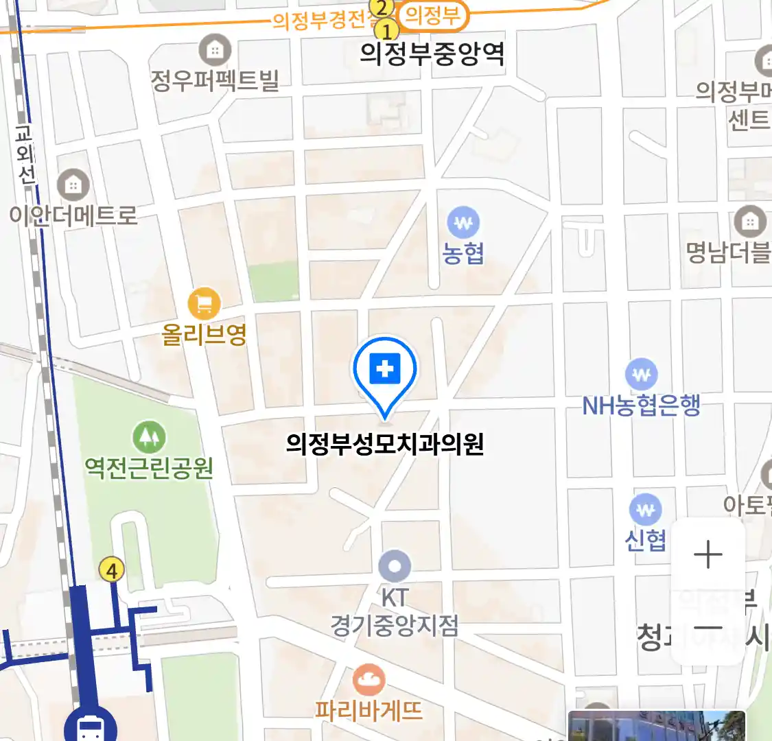 의정부성모치과의원 위치