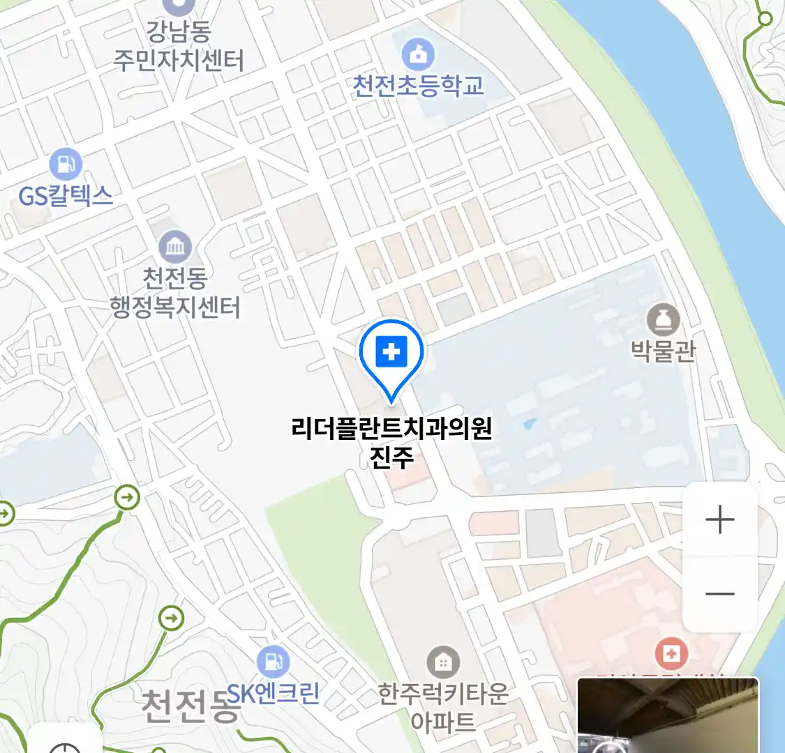 리더플란트치과의원 진주 지도