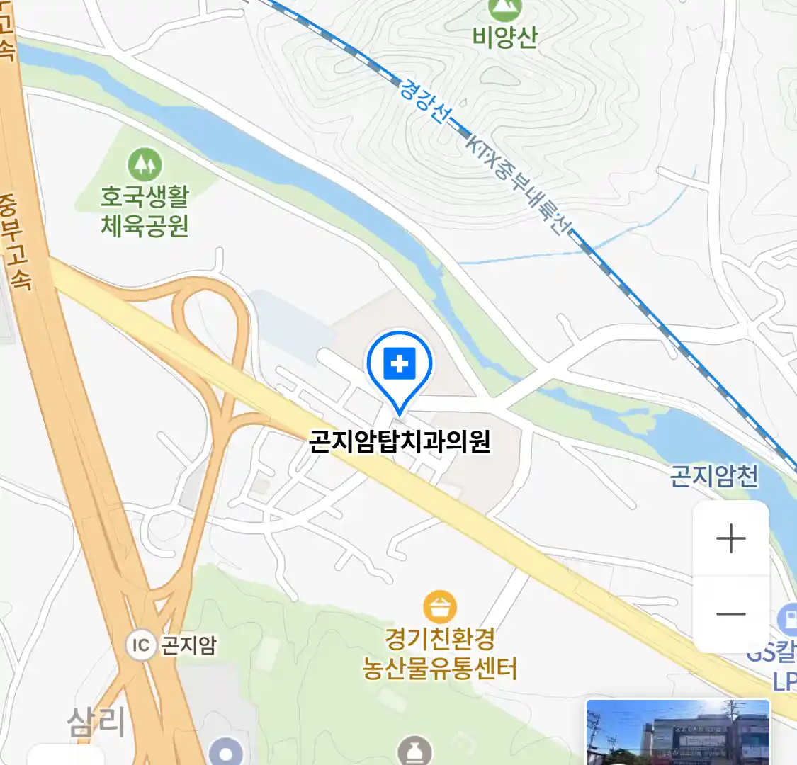 곤지암탑치과의원 위치