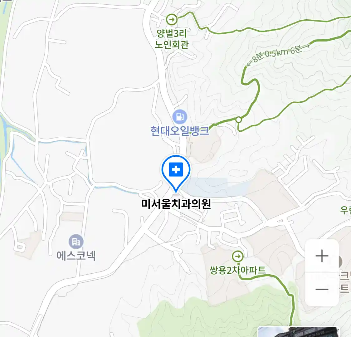 미서울치과의원 위치