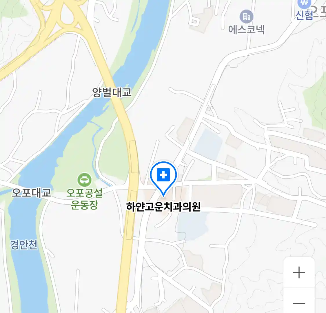 하얀고운치과의원 위치