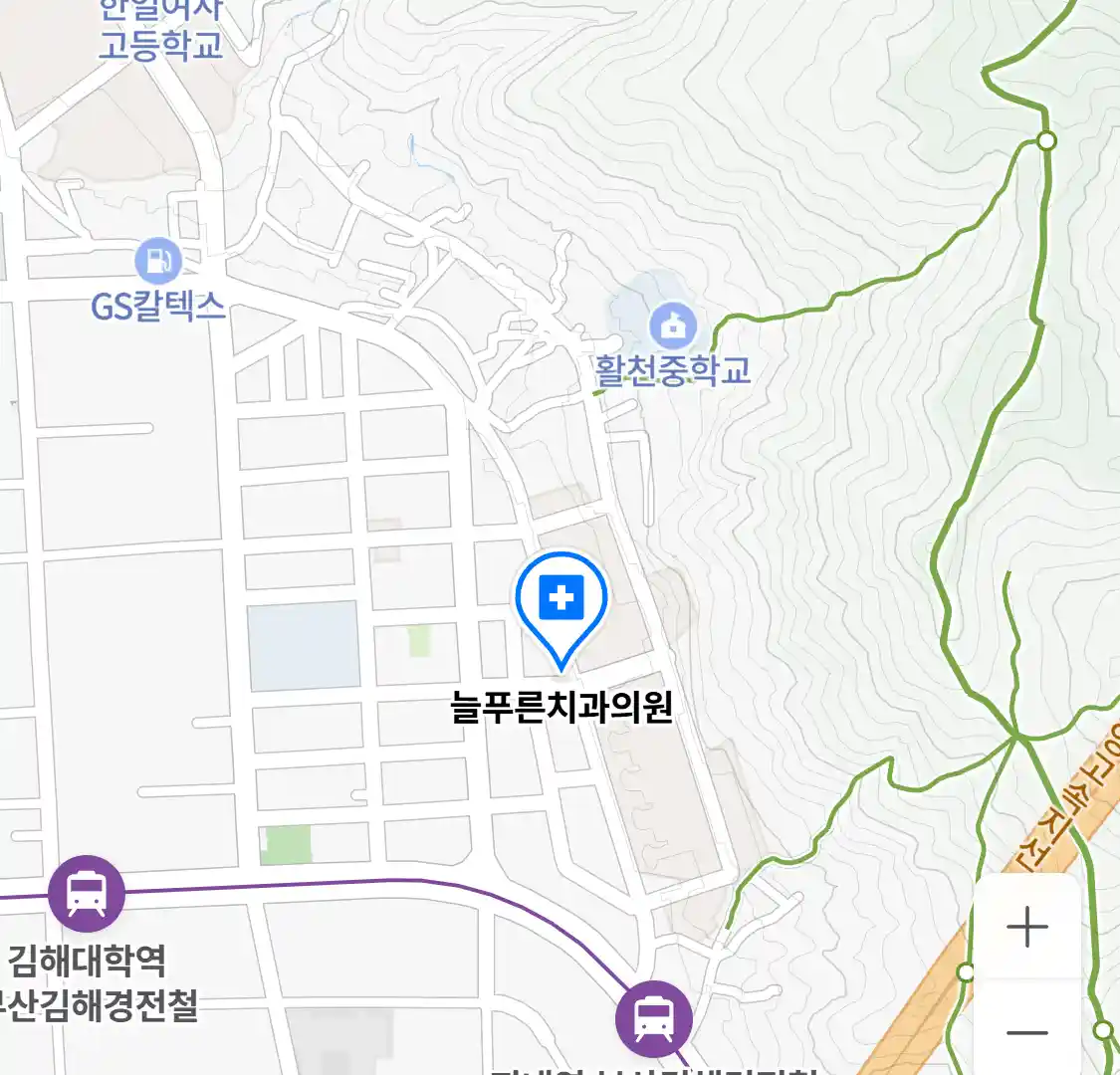 늘푸른치과의원 위치