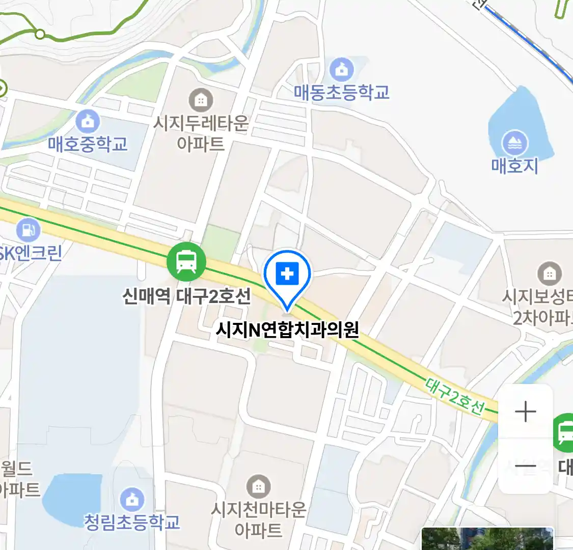 시지N연합치과의원 위치