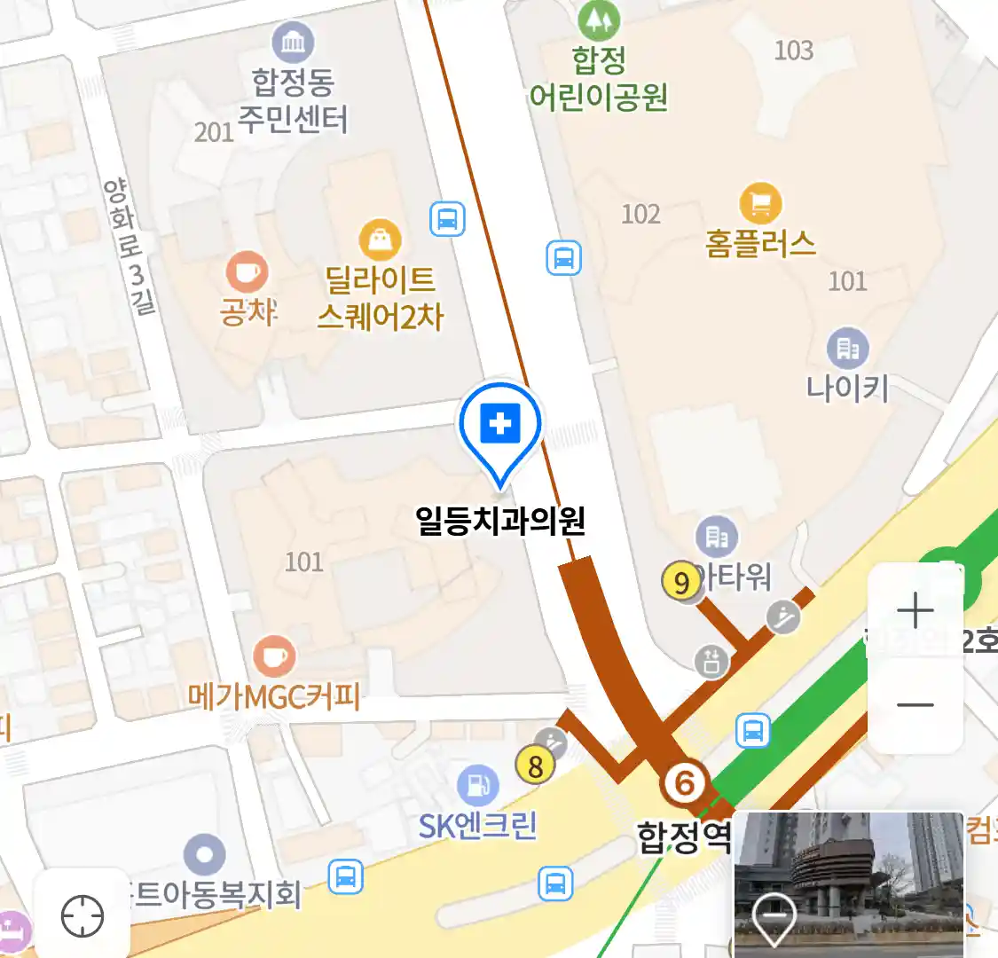 일등치과의원 위치