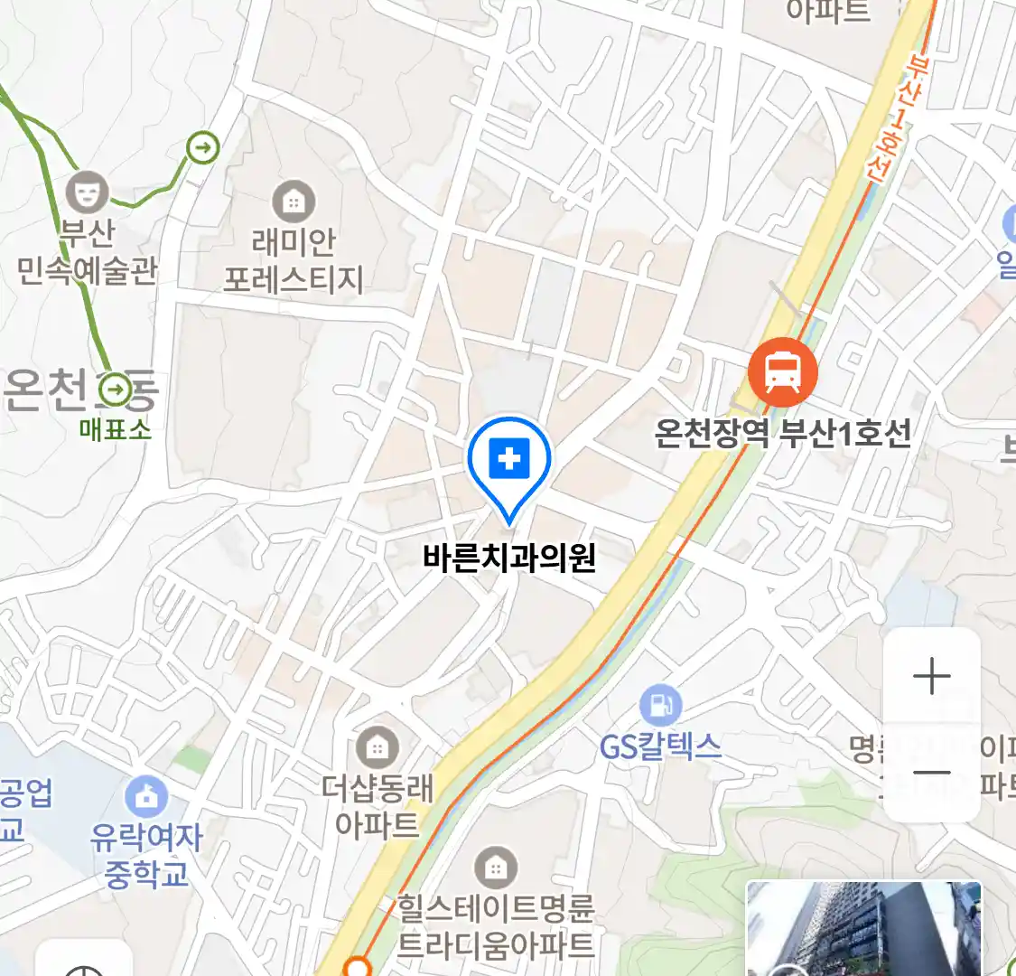 바른치과의원 위치