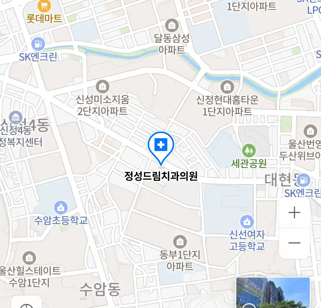 정성드림치과의원 위치