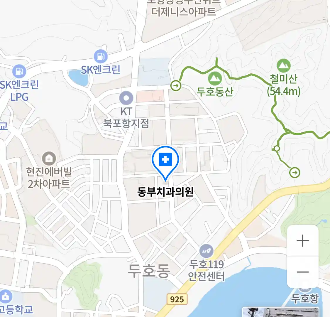 동부치과의원 위치