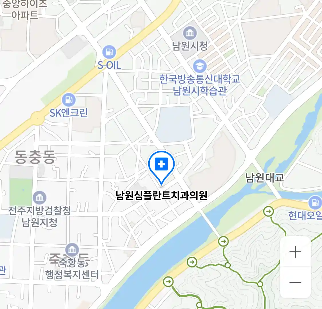 남원심플란트치과의원 위치