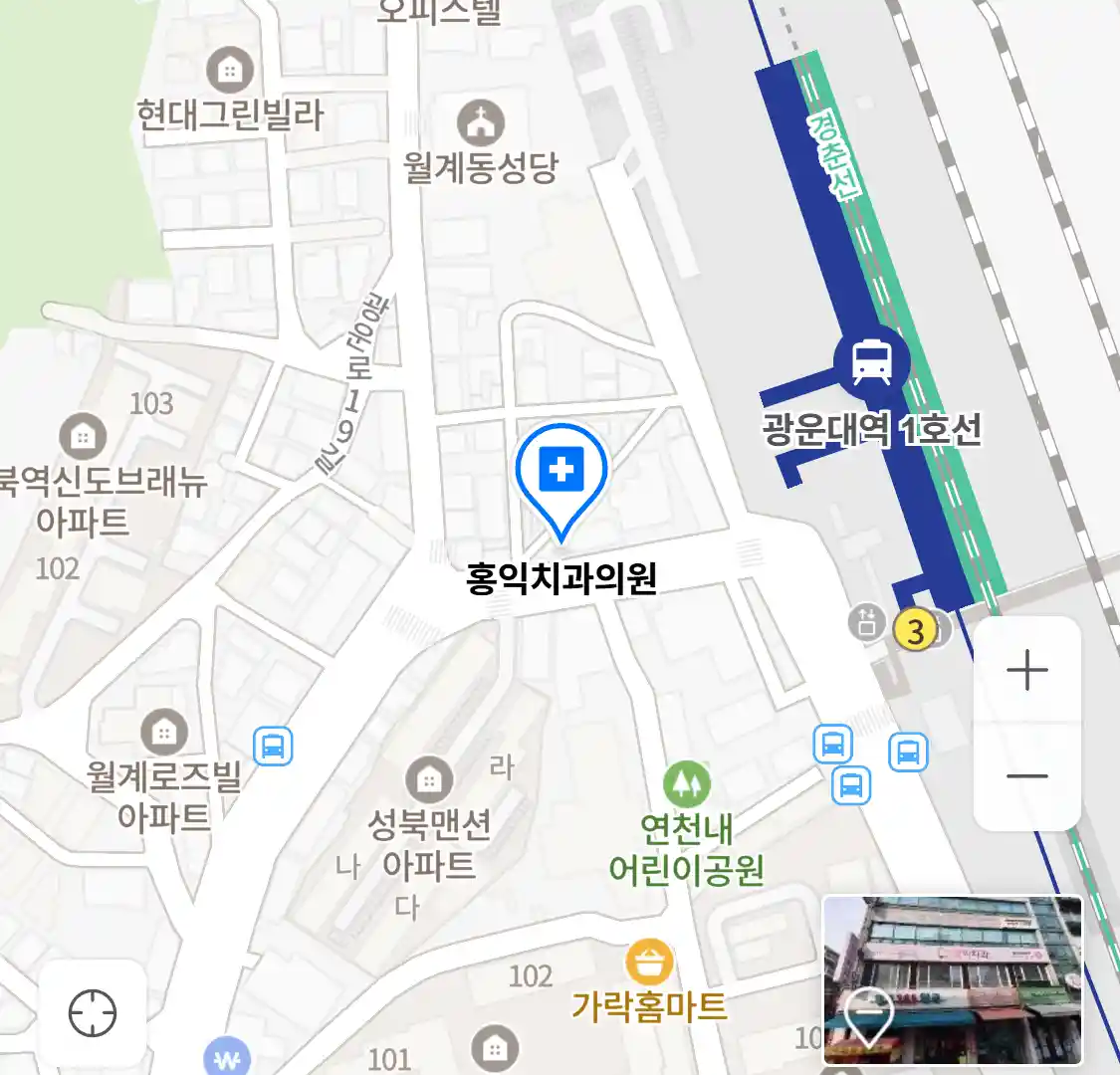 홍익치과의원 위치