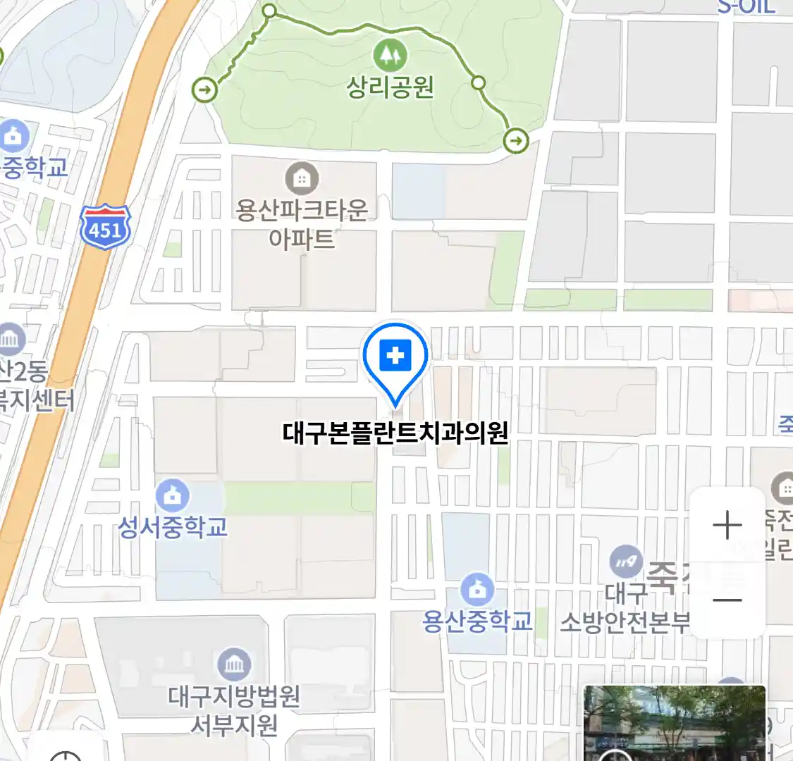 대구본플란트치과의원 위치