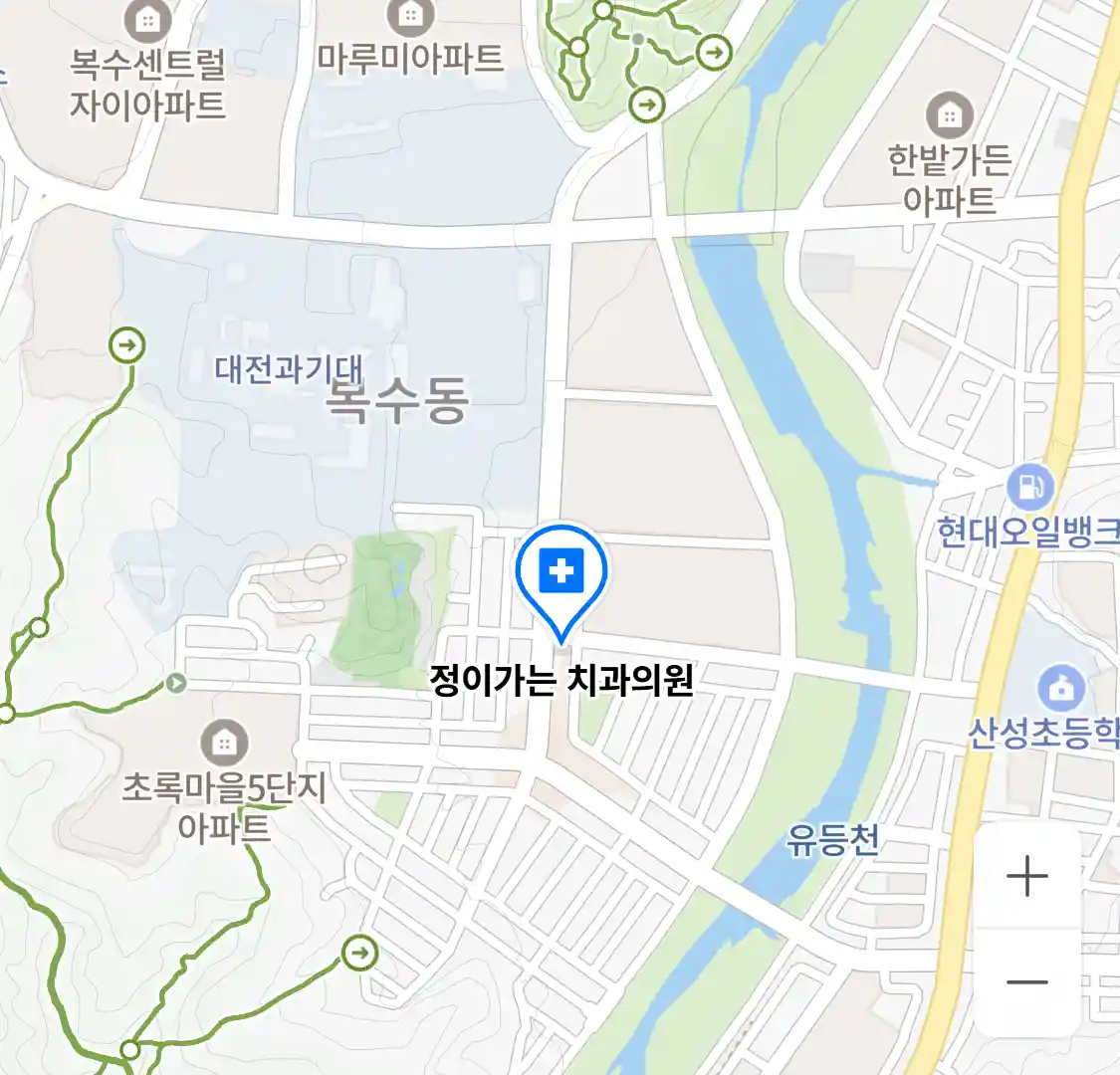 정이가는 치과의원 위치