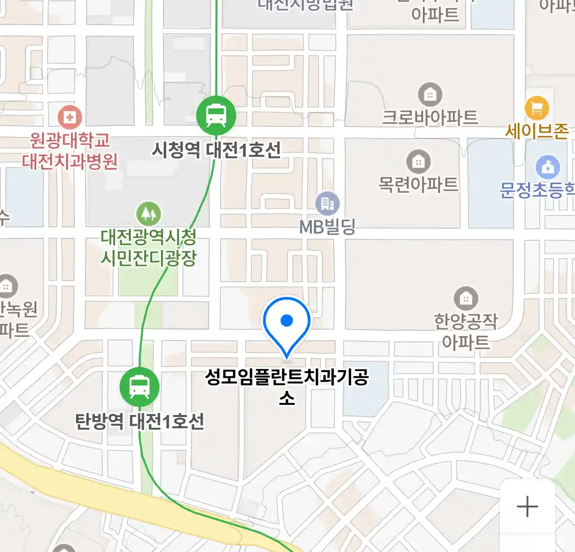 성모임플란트치과기공소 위치