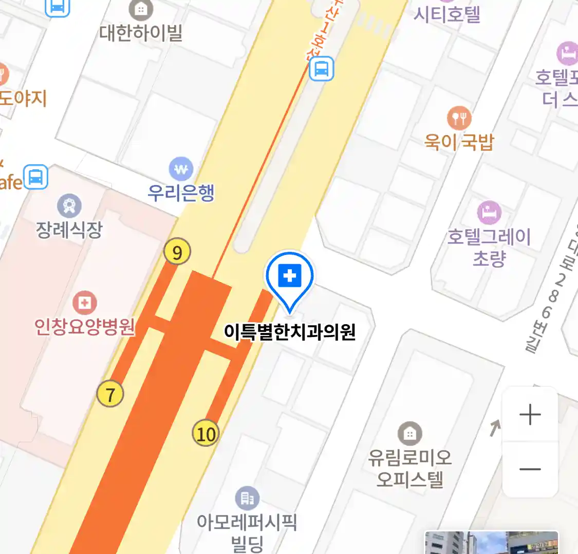 이특별한치과의원 위치