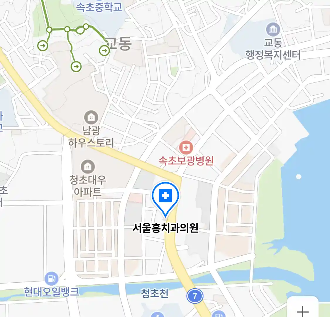 서울홍치과의원 위치