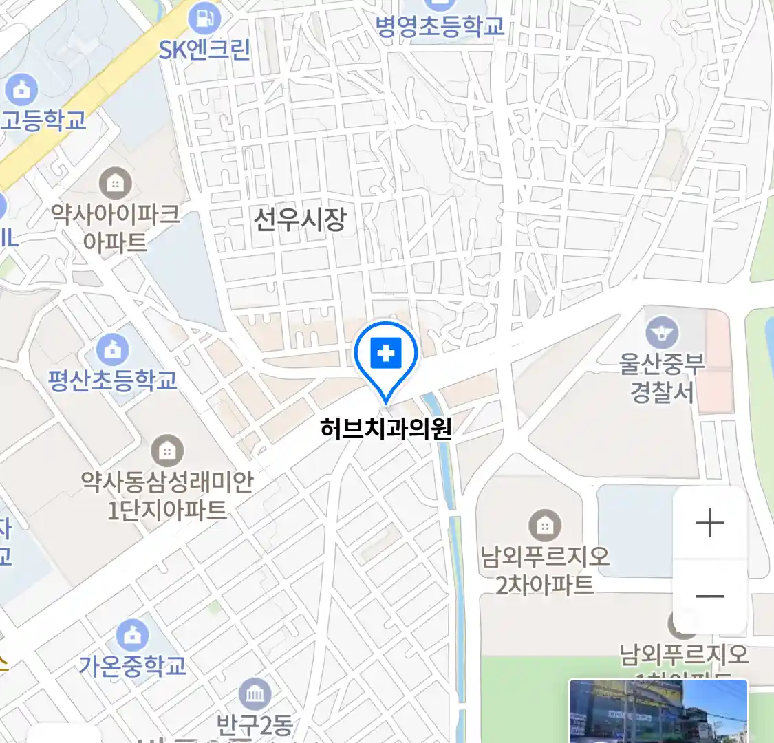 허브치과의원 위치