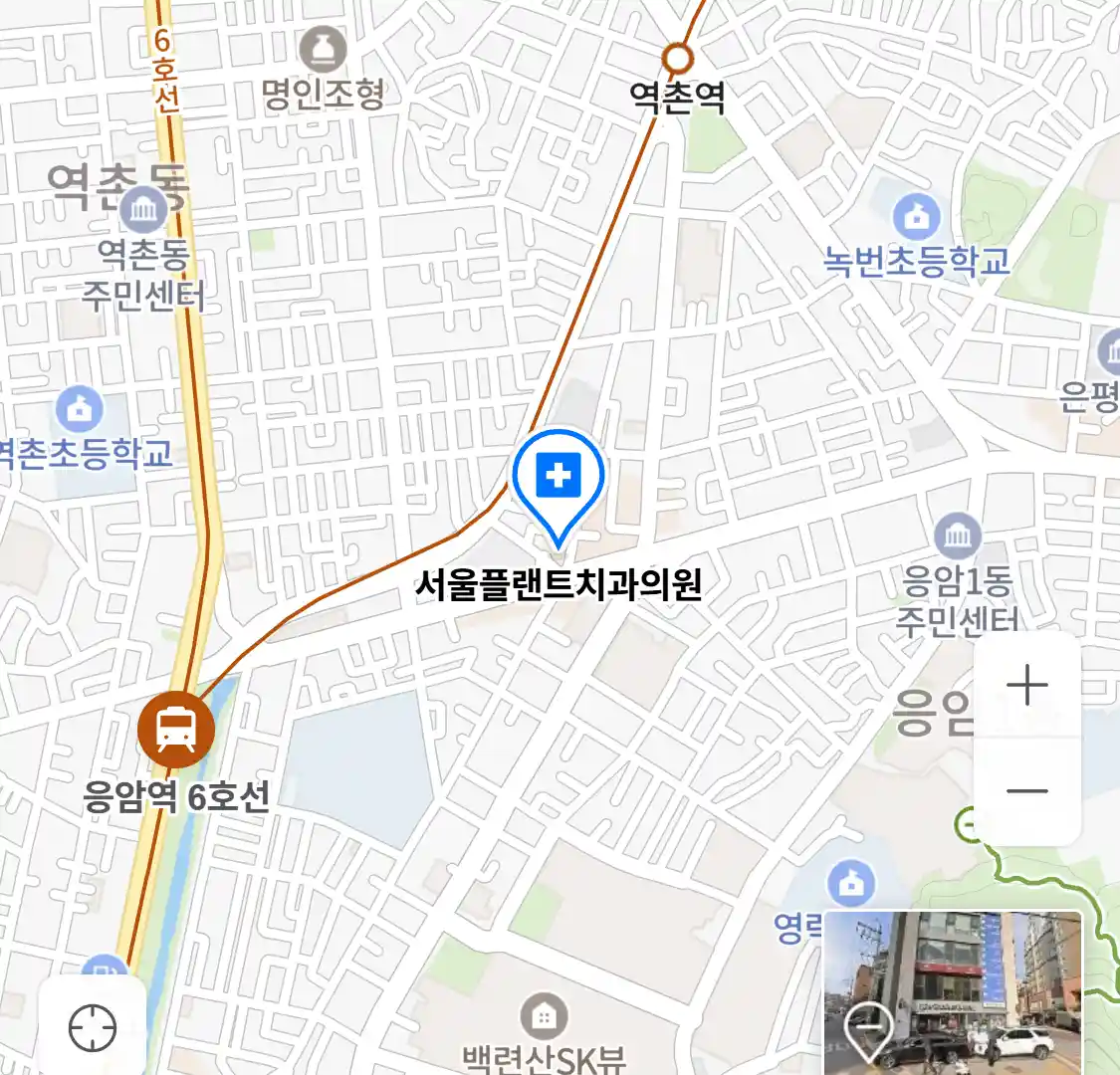 서울플랜트치과의원 위치