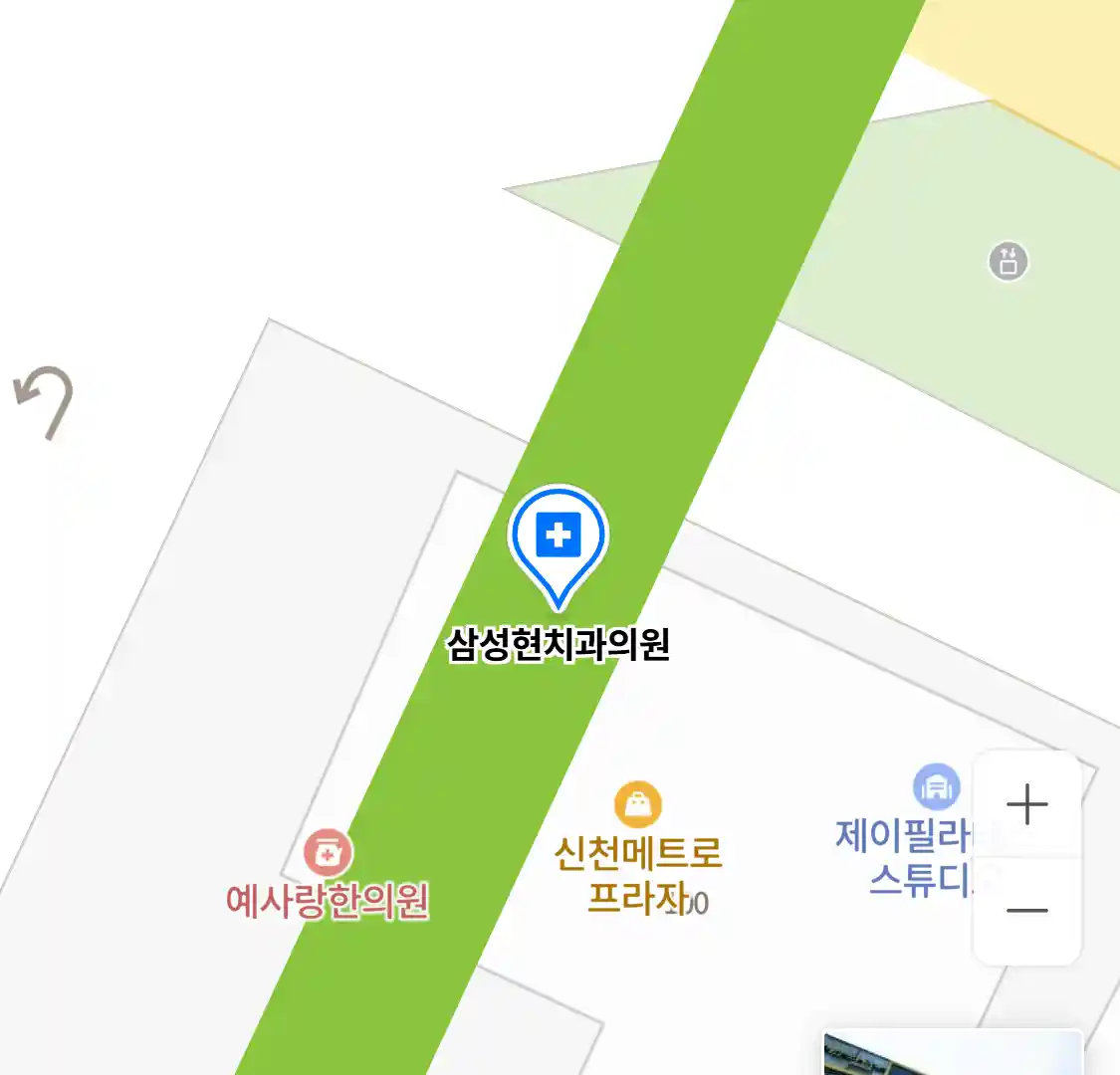 삼성현치과의원 위치