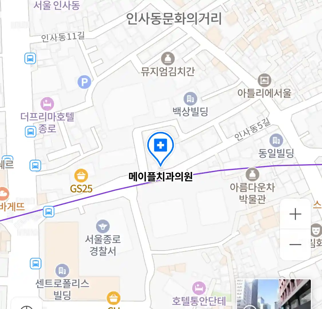메이플치과의원 위치