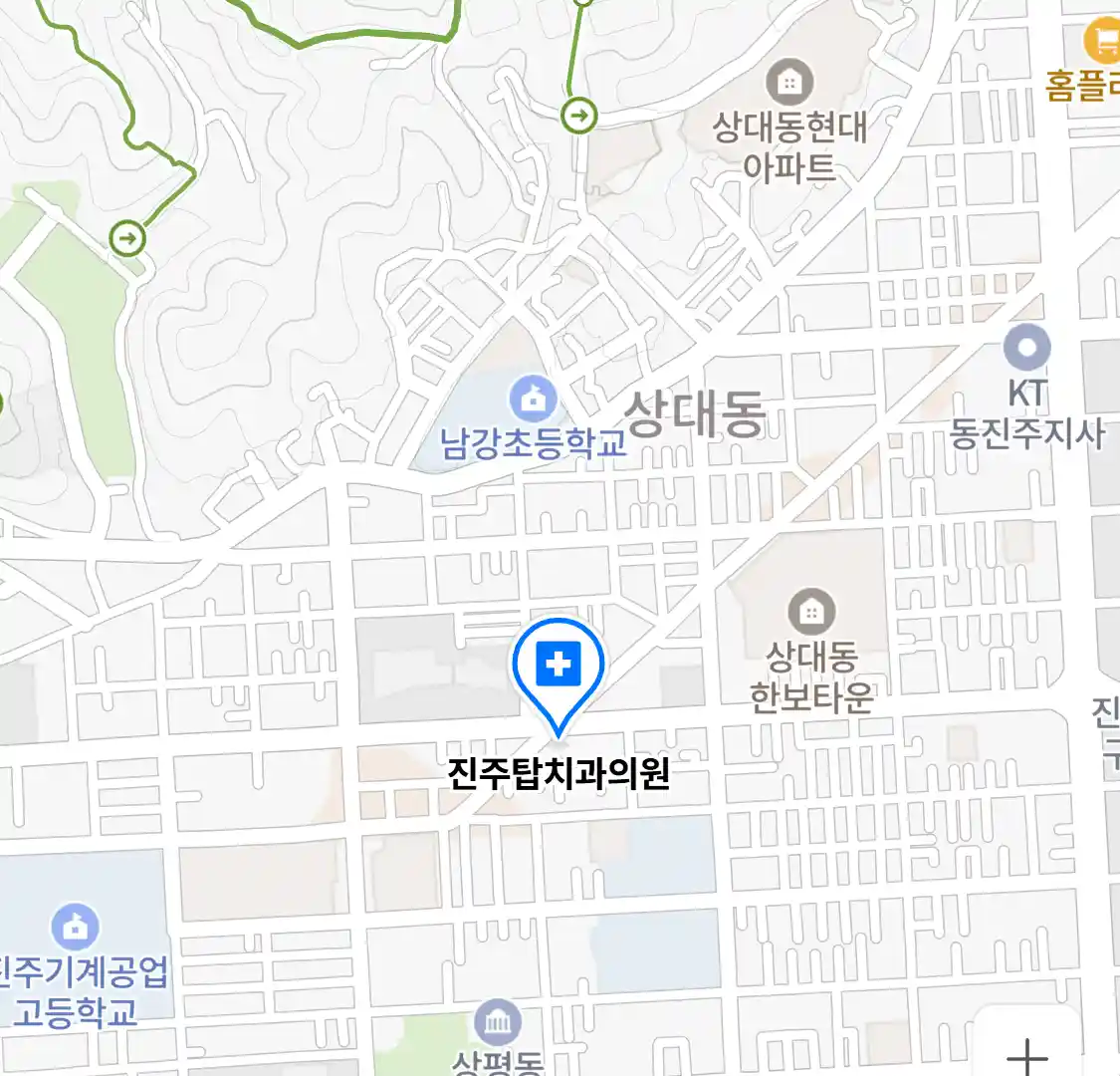 진주탑치과의원 위치