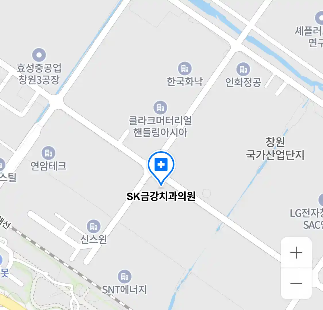 SK금강치과의원 위치