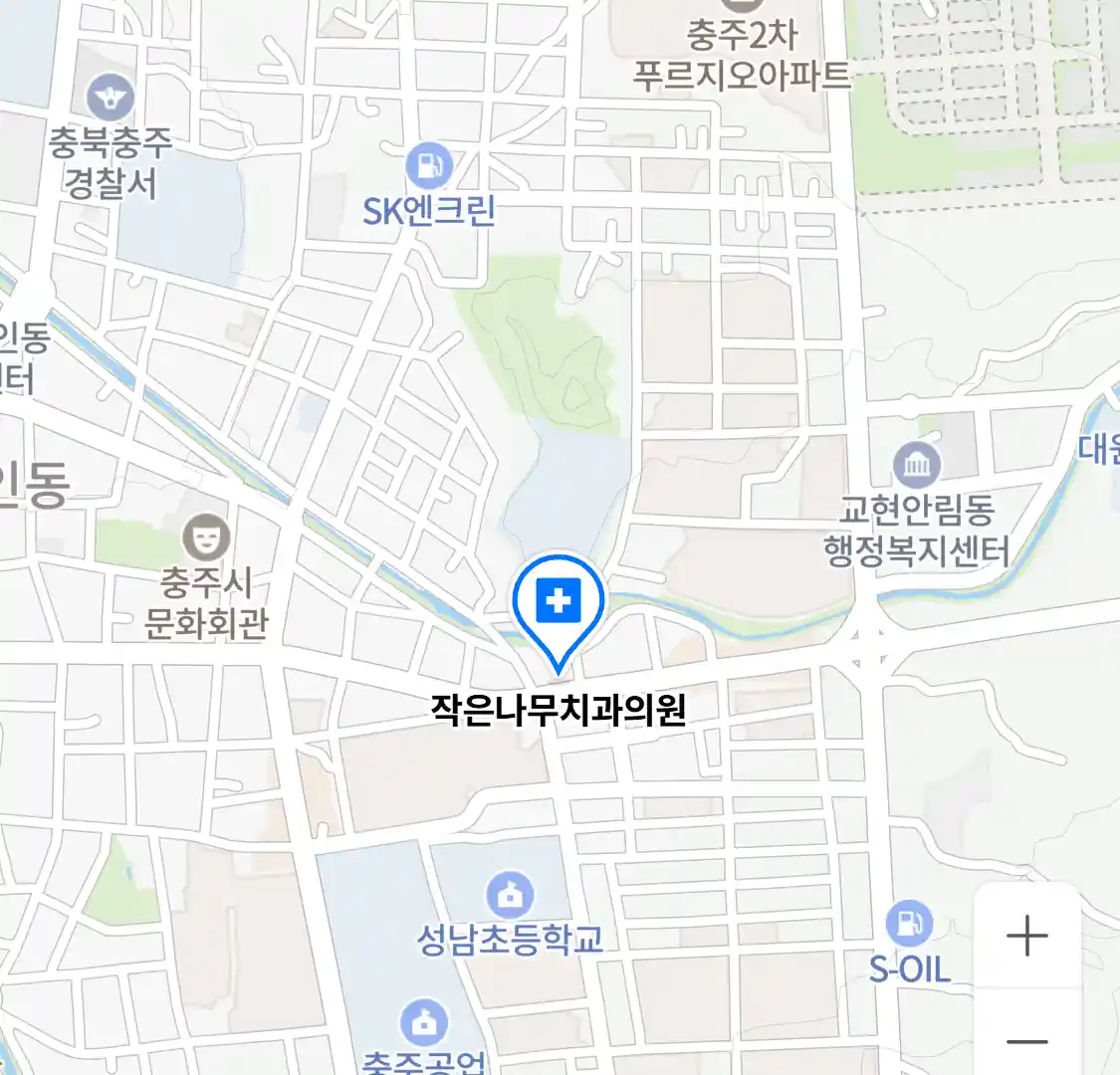 작은나무치과의원 위치