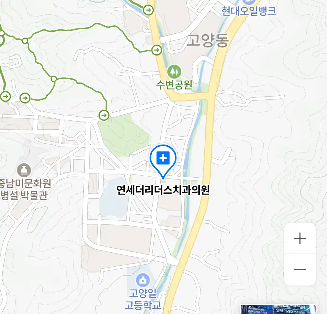 연세더리더스치과의원 위치