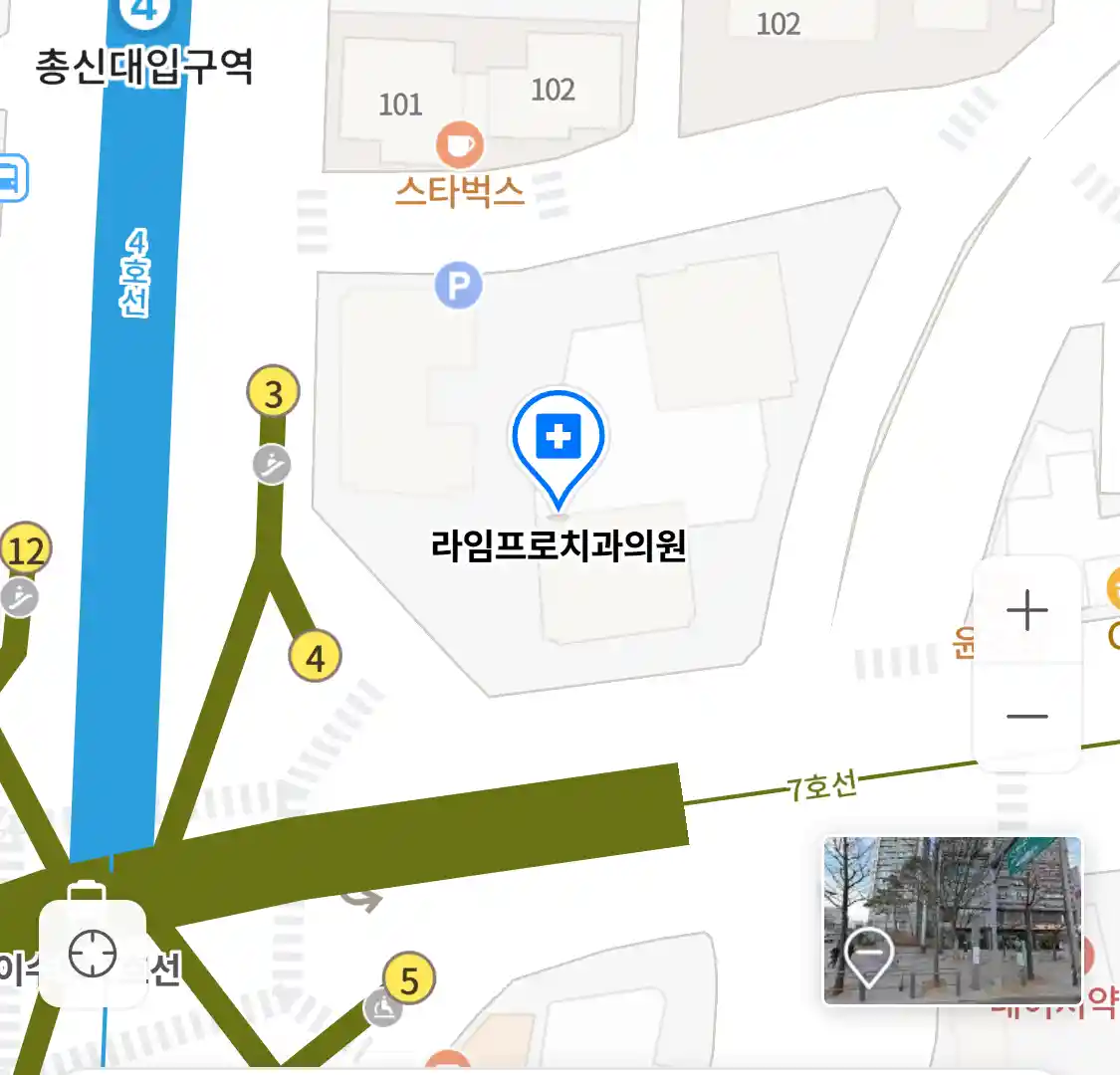 라임프로치과의원 위치